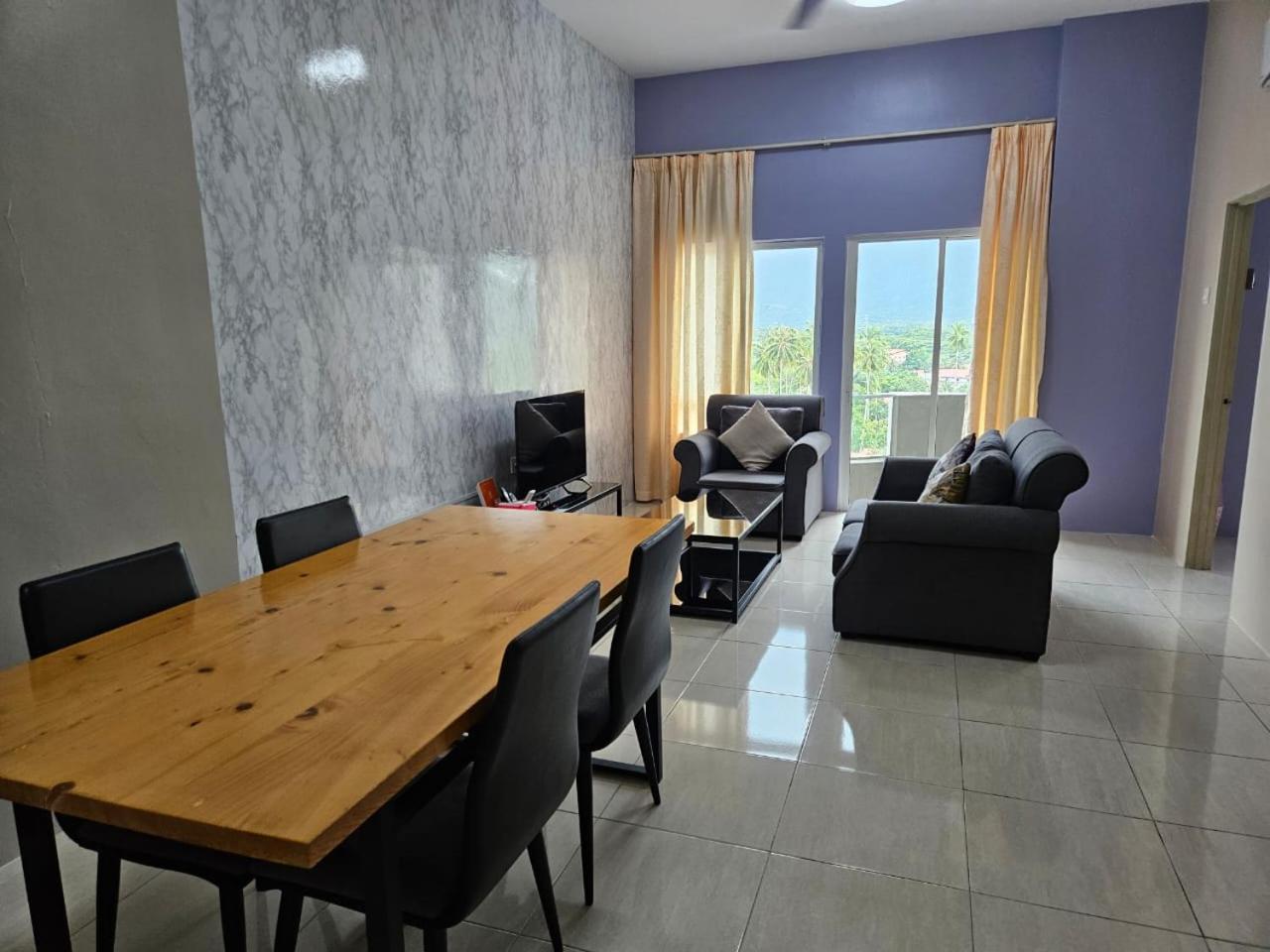 Appartement avec 3 chambre Kuah Extérieur photo